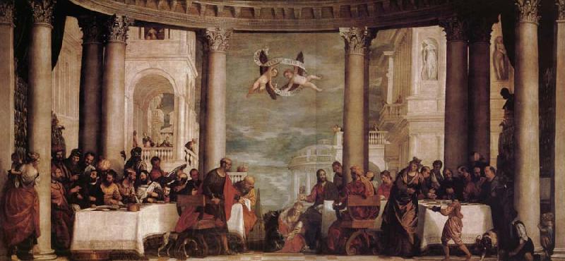 Paolo Veronese Le Repas chez Simon le Pharisien Spain oil painting art